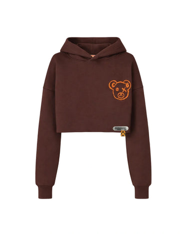 Cropped Hoodie Bear